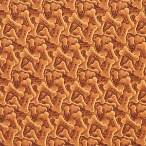 100% Cotton Fabric - Studio E - Off The Leash. Animal Pet Puppy Dog Treats - Picture 1 of 5