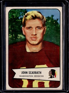 1954 Bowman #3 Jack Scarbath Washington Redskins VG-EX - Picture 1 of 2