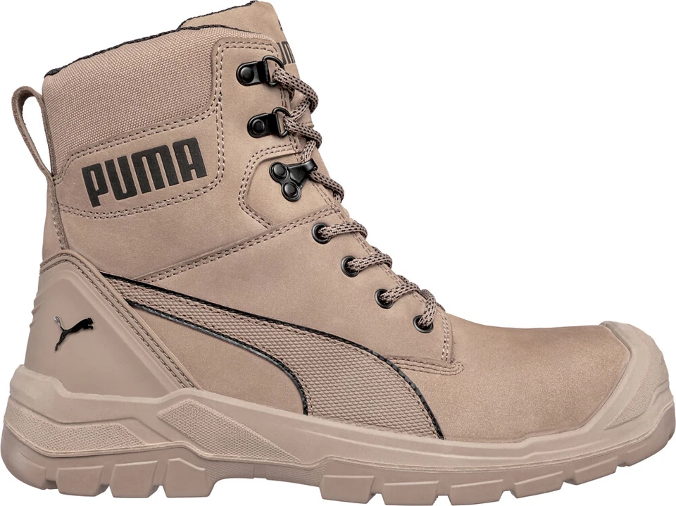 PUMA 630740801000043 Sicherheitsstiefel CONQUEST STONE HIGH Größe 43 W. 11 stone