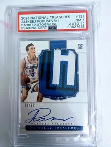 2020 ALEKSEJ POKUSEVSK CRACKED NATIONAL TREASURES #66/99 PSA 7 AUTO 10 - Picture 1 of 2