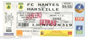 Ticket / Seat Olympique De Marseille - Nantes Vs OM - 2005 ( 028 ) - Picture 1 of 1
