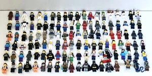 ⭕️ HUGE LEGO Minfigure Lot (120+) Marvel DC Harry Potter Minecraft City Castle - Picture 1 of 9