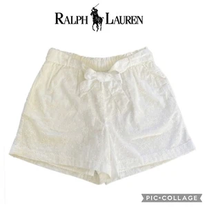 Polo Ralph Lauren girls white floral eyelet shorts size 14 NWT $55 - Picture 1 of 10