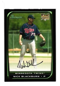 2008 Bowman #216 Nick Blackburn Minnesota Twins