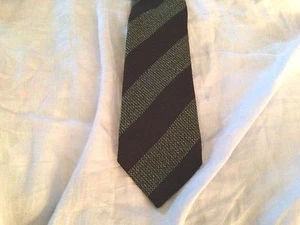  ISAIA NAPOLI  Silk/cotton Tie Necktie Handmade IN ITALY - Picture 1 of 3