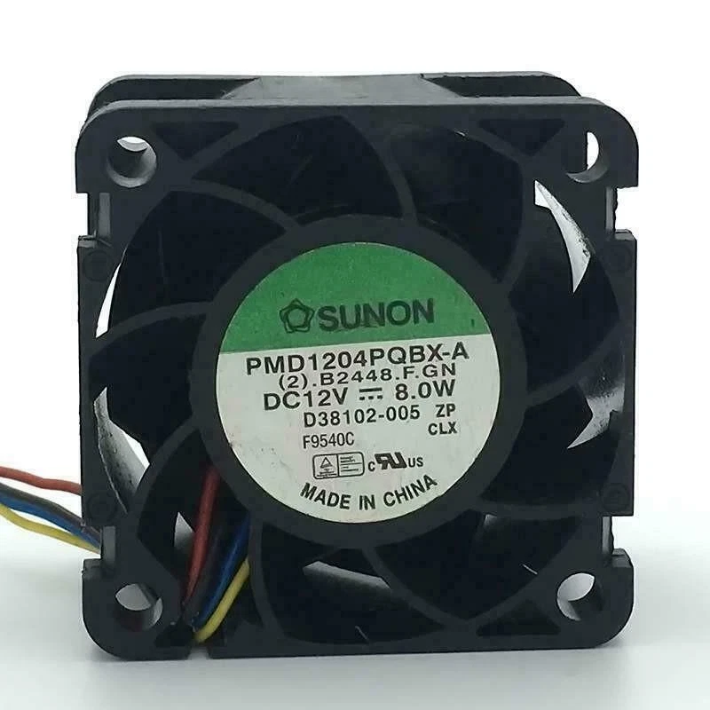 PMD1204QBX-A 12V 8.0W 4028 4cm 4-line Large air volume server fan - Image 1 of 4