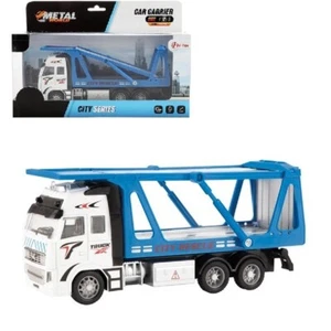 Car Carrier Camion Bisarca Modellino in Metallo Metal World Scala 1:38 - Foto 1 di 3