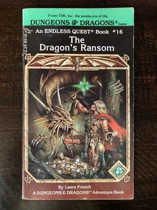 Endless Quest 16 - The Dragon's Ransom - TSR - D&D - Dungeons & Dragons Book - Bild 1 von 5