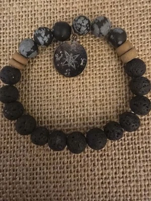 Pulsera Brújula Hombre - JASPE GRIS Foto 1 de 2