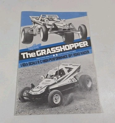 Tamiya Grasshopper  1/10 Off-Road 2WD Buggy Instructions  - Image 1 of 4