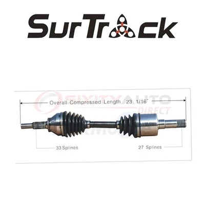 SurTrack CV Axle Shaft for 2005-2007 Chevrolet Cobalt 2.0L 2.2L 2.4L L4 - sm — 第 1/4 张图片