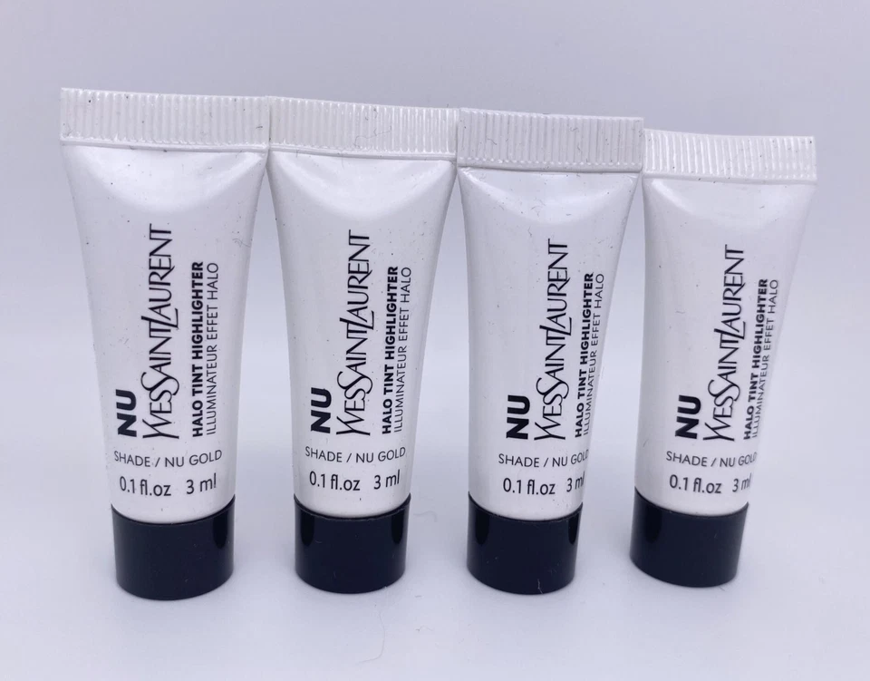 4 x YSL Nu Gold Halo Tint Highlighter ILLUMINATE 0.1oz / 3ml Each - Image 1 of 1