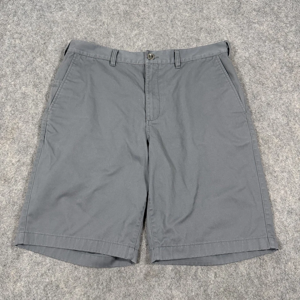 Pantalones Cortos Chinos Clásicos RVCA Americana Para Hombre Talla 36 (Se Ajusta Real W36xL10.75) Gris Foto 1 de 4