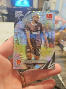 2024-25 Topps Chrome Bundesliga #88 Elias Saad Pulsar Refractor PACK Fresh  - Picture 1 of 3
