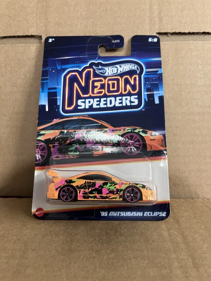 Hot Wheels Neon Speeders 95 Mitsubishi Eclipse - Image 1 of 1