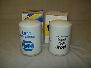 1 WIX HYDRAULIC FILTER 51663 OR NAPA 1663 CESSNA HYD SYSTEMS CLARK KOMATSO - Picture 1 of 5