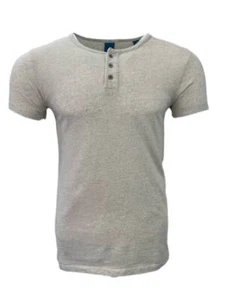 SCOTCH & SODA Men's Beige Grandad Jersey Tee #469 XXL NWT - Picture 1 of 2