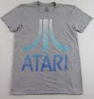 Damen-T-Shirt Vintage-Stil ATARI Logo Gamer Videospielsystem SS grau Größe S