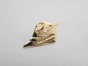 Alpini : Spilla da giacca in Oro giallo 18 Kt (750) - Cappello Penna Simbolo - Foto 1 di 8