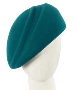 Unique teal felt hat by Max Alexander RRP $159.95 100% Australian Owned Seller - Picture 1 of 7
