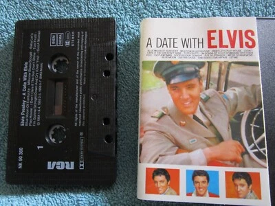 Elvis Presley A Date With Elvis RCA Victor NK90360 Compilation Cassette Album - Image 1 of 4