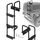 Échelle de transport escalier en acier inoxydable pour 1/14 modèle de voiture Tamiya camion porte-conteneurs