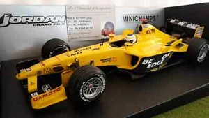 F1 JORDAN FORD EJ13 2003 FISICHELLA 1/18 MINICHAMPS 100030011 formule 1 miniatur - Foto 1 di 6