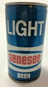 Genesee Light Beer Can Empty Vintage Open on Bottom Rochester New York Retro - Picture 1 of 9