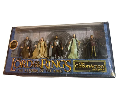 RARO Y SIN ABRIR, SET REGALO SEÑOR DE LOS ANILLOS, REGRESO DEL REY LA CORONACIÓN,  Foto 1 de 2