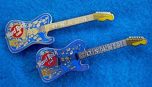 GUITARRA OSAKA 9º ANIVERSARIO CIERRE GO-CAT-GO CARL PERKINS Hard Rock Café PIN - Imagen 1 de 1
