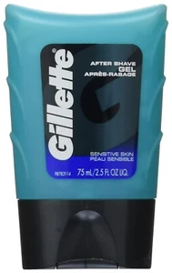 Gillette Series Gel Dopobarba Pelle Sensibile, 2,5 Fl Oz (Confezione da 2) - Foto 1 di 2