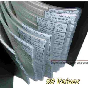 Book Capacitor Assorted 90 Values0603 SMD Capacitors Kit Components Samples - Picture 1 of 5