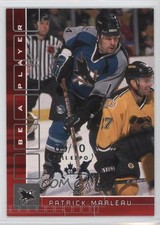 2001-02 ITG Be A Player Memorabilia Ruby Fall Expo /10 Patrick Marleau #173