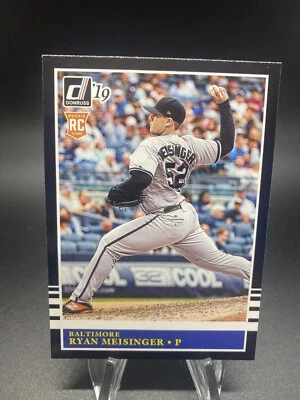 2019 Donruss #248 Ryan Meisinger RETRO RC Rookie Baltimore Orioles - Image 1 of 2