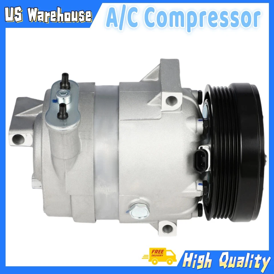 A/C Compressor FOR 2009-2011 Pontiac G3 FOR 2010-2011 Chevrolet Aveo Aveo5 1.6L - Image 1 of 4