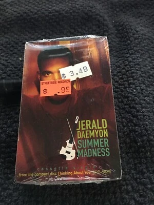 JERALD DAEMYON SUMMER MADNESS FACTORY SEALED CASSETTE SINGLE A0  - Image 1 of 4