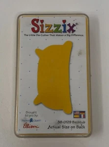 Sizzix Originals fustellato: giallo medio (vasca da bagno) 38-0129 - Foto 1 di 2