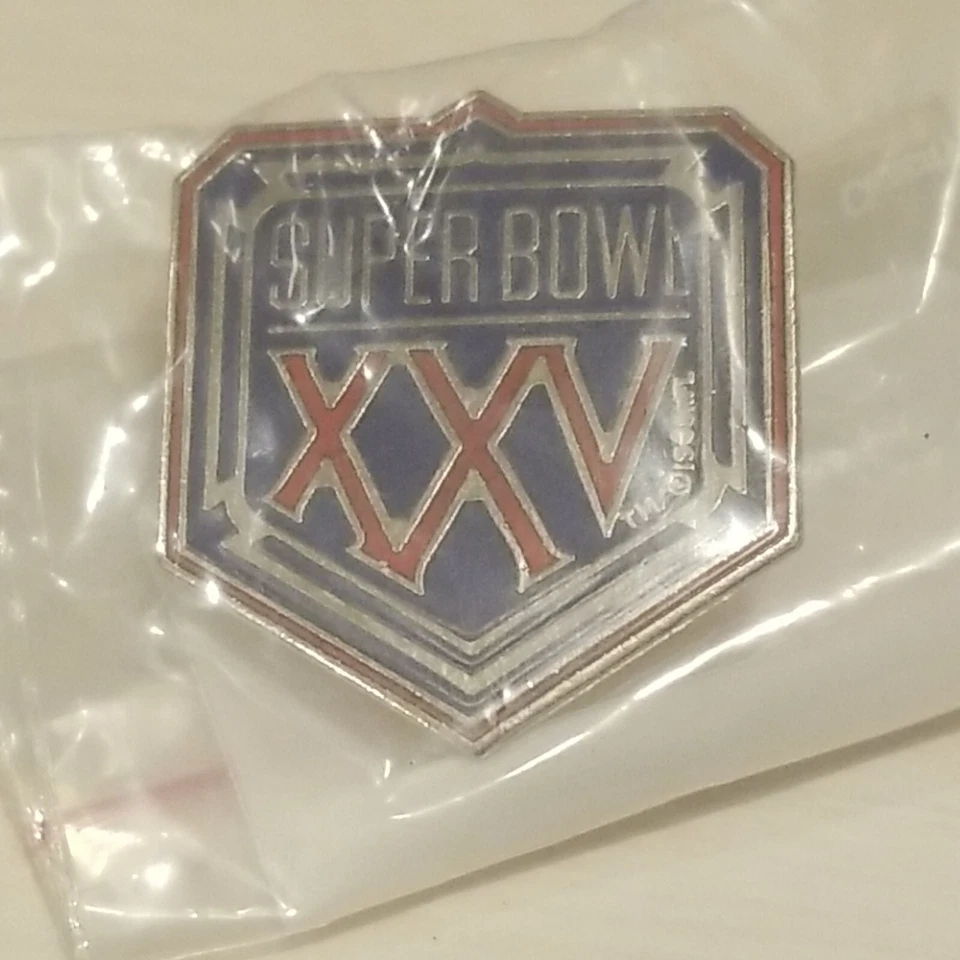 Super bowl xxv sb 25 lapel pin new York giants champion ny ottis Anderson nyg 25 - Image 1 of 1
