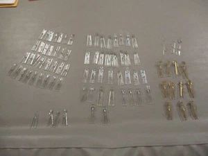 Vintage Lot 80+ assorted drapery curtain pocket pleat hanger mid hook  - Picture 1 of 8