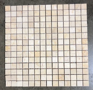 12x12 Tile Mosaic Jerusalem Gold Remodel Stone 5 Sheets T-37 - Picture 1 of 4
