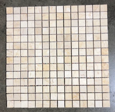 12x12 Tile Mosaic Jerusalem Gold Remodel Stone 5 Sheets T-37 - Image 1 of 4