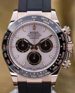 New Rolex Daytona Sundust Dial 18K Rose Gold 2024 Oysterflex 126515LN Full Set - Picture 1 of 17