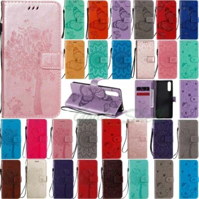 For Sony Xperia 10 IV 5 1 IV III II Flip Wallet Card Holder Leather Case Cover - Image 1 of 4