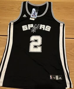 Adidas Maglia Donna Kawhi Leonard San Antonio Spurs Nera Taglia Large - Foto 1 di 5