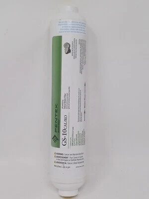 Pentek GS-10 Inline Water Filter 1/4" Quick Connect GS-10 Carbon - Image 1 of 4
