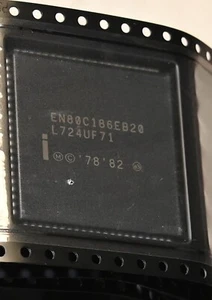 (25) Intel EN80C186EB20 PLCC Processors - Picture 1 of 2