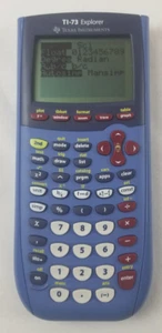 Texas Instruments TI-73 Explorer calcolatrice grafica copertura diapositiva mancante - Foto 1 di 4