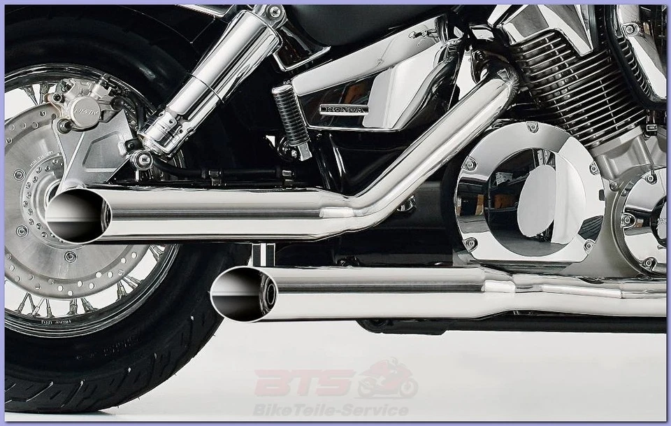 für: FALCON Auspuffsystem Cromo Line verchromt EG/BE 65240420B KAWASAKI, VN 800 - Bild 1 von 1