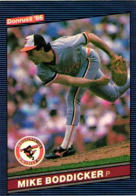 1986 Donruss - Mike Boddicker #47 - Image 1 of 2