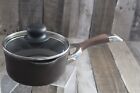 CIRCULON PROFESSIONAL NON-STICK 1 QT SAUCE PAN STAINLESS LID Hard-Anodized  READ